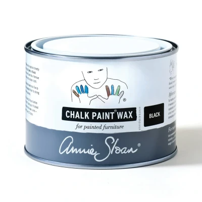 Afbeelding van Annie Sloan Black Wax Zwarte was voor afwerking 500ml