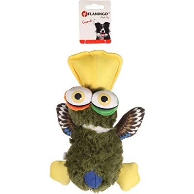 Afbeelding van Flamingo Dezy Speelgoed Honden Hs Eend Liggend Groen 18x28,5x10cm 1st 136959