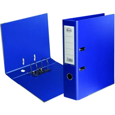 Afbeelding van Forofis ordner A4 80mm blauw PVC 91064
