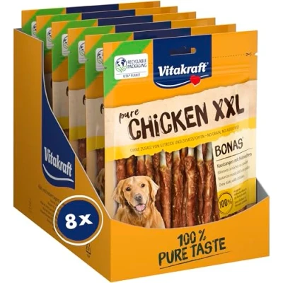Afbeelding van Vitakraft Pure Chicken Bonas XXL 6x 200 gram