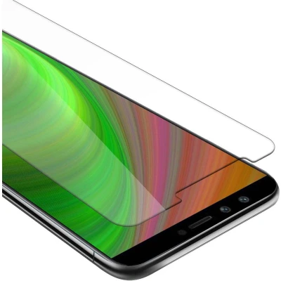 Afbeelding van Cadorabo Screenprotector geschikt voor Honor 9 LITE Pantser film Beschermende in KRISTALHELDER Geharde (Tempered) display beschermglas 9H hardheid met 3D Touch