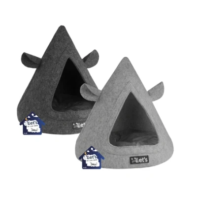 Afbeelding van Let&#039;s sleep Pet Cave TeePee grijs
