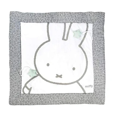 Afbeelding van Roba Speelkleed Nijntje Junior 100 X Cm Katoen Grijs/wit
