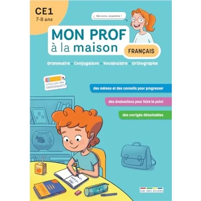 Afbeelding van MON PROF A LA MAISON CE1 FRANCAIS