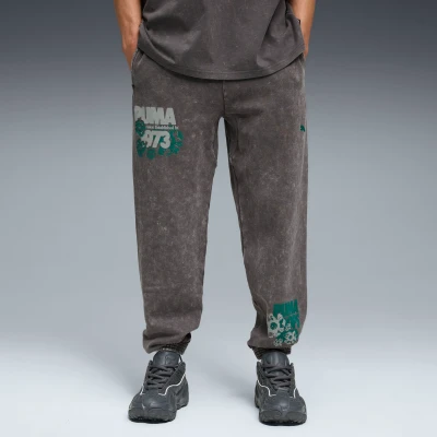 Afbeelding van Puma Hoopocalypse Trainingsbroek, Maat: XL, Dusky gray