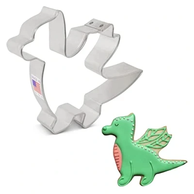 Afbeelding van Ann Clark Cookie Cutters Uitsteekvorm Dragon 10 cm