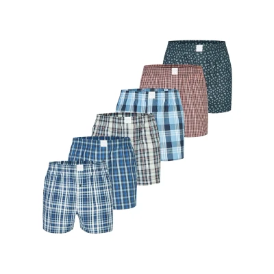Afbeelding van MG 1 Wijde Boxershorts heren Multipack Assorti Mix D800 Maat XXL Losse boxershort