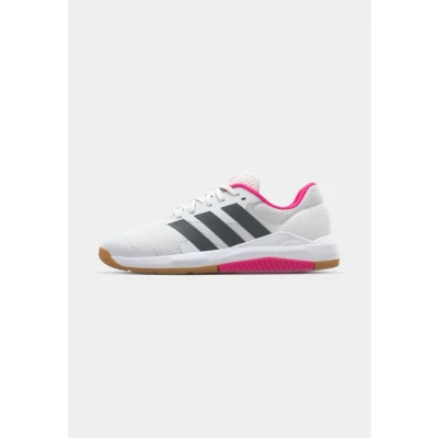 Afbeelding van adidas Performance Dropset BASE Trainingsschoen, Dames, Maat: 44, Footwear white/grey five/shock pink Textiel/ synthetisch