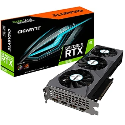 Afbeelding van Graphics card Gigabyte GeForce RTX 3070 EAGLE 8G (rev. 2.0)