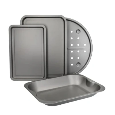 Afbeelding van KitchenCraft Braadset, 4 delig