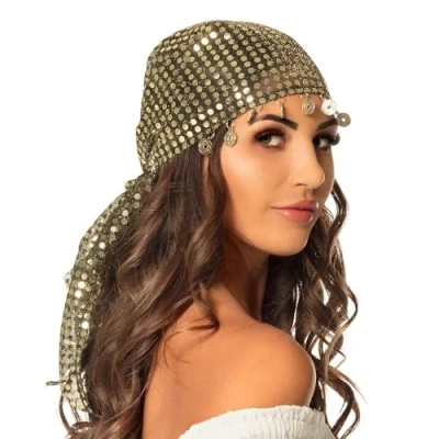 Afbeelding van Boland Bandana Belly dance Één maat Volwassenen Vrouwen 1001 Nacht
