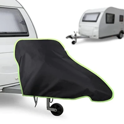 Afbeelding van URAQT Disselafdekking voor aanhangers, universele beschermhoes aanhangers en caravans, disselhoes trekhaak, afdekking caravantrekhaak
