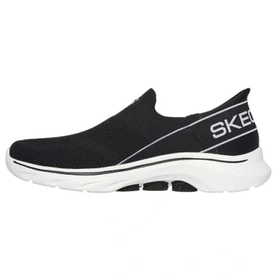 Afbeelding van Skechers Go Walk 7 Mia Dames Instappers Zwart/Wit Maat 39