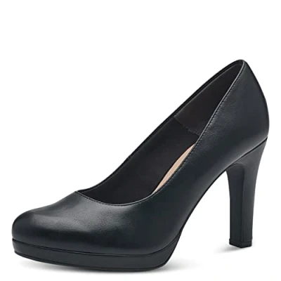 Afbeelding van Tamaris Dames 1 22426 41 damespumps, Mat zwart
