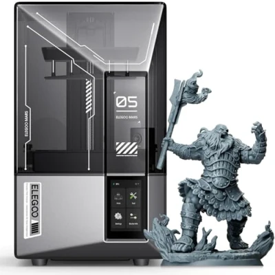 Afbeelding van ELEGOO Mars 5 Ultra 3D printer, kunsthars, 9 K, hogesnelheidsdruk, 150 mm/h, automatische nivellering, intelligente detectie, wifi overdracht, afdrukgrootte 153,36 x 77,76 165 mm3