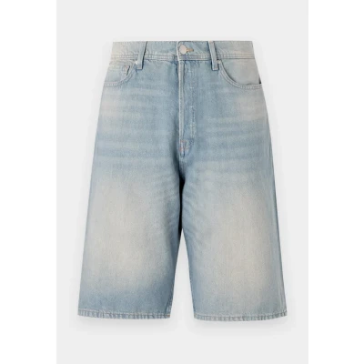 Afbeelding van Jack &amp; Jones Jjiron Jjoriginal Jeansshort, Heren, Maat: XXL, Blue denim