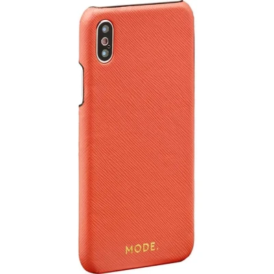 Afbeelding van dbramante1928 Koperkleurig London Leather Snap On Case iPhone X