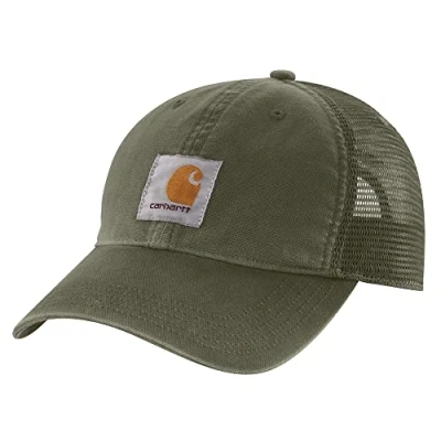 Afbeelding van Carhartt Rigby Stretch Fit Leatherette Patch Cap Baseball Heren (1 stuk), Basil