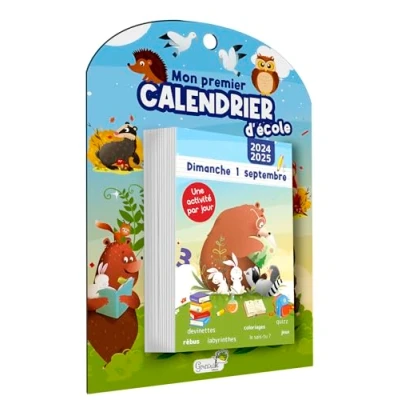 Afbeelding van MON PREMIER CALENDRIER D&#039;ECOLE 2024 2025