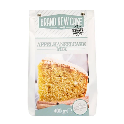 Afbeelding van BrandNewCake Appel/Kaneelcake mix 400g. Glutenvrij