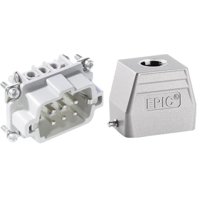 Afbeelding van LAPP Connectorset EPIC®KIT H BE 6 75009635 + PE Schroeven 1 set(s)