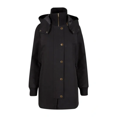 Afbeelding van Forvert Lemony Parka Lange jassen zwart XL Katoen Basics