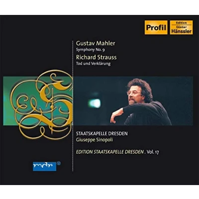Afbeelding van Staatskapelle Dresden, Giuseppe Sinopoli Malher: Symphony No.9/Strauss: Tod Und Verklärung (2 CD)