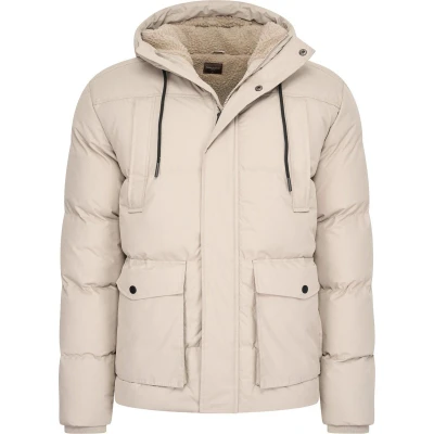 Afbeelding van Cappuccino Italia Heren Jas winter Moorland Beige Maat S