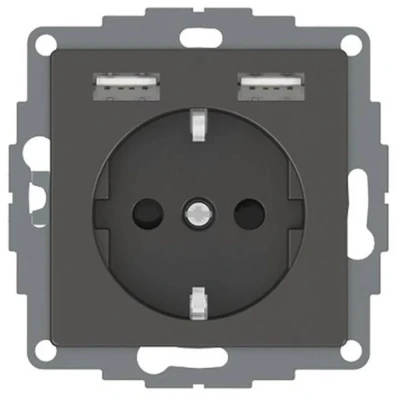 Afbeelding van Merten MEG2366 0414 Inzetstuk System Design Antraciet