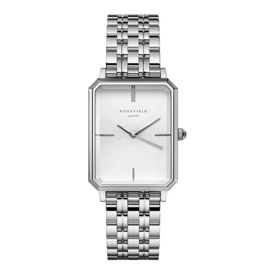 Afbeelding van Rosefield dames The Octagon horloge OCWSS O41 in de kleur Zilver
