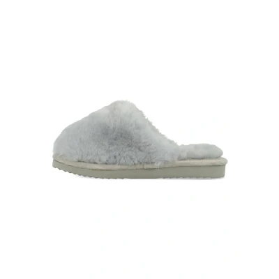 Afbeelding van Warmbat Australia Mungo Pantoffels, Dames, Maat: 40, Blue Veloursleer