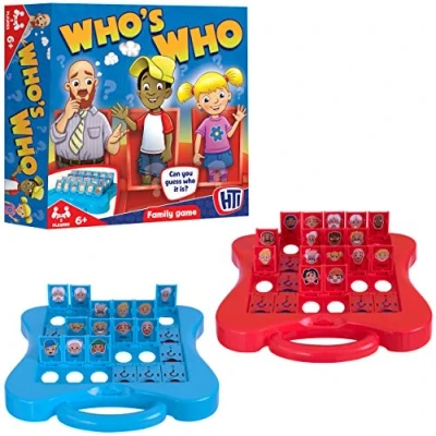 Afbeelding van (Who&#039;s Who) Traditional Guess Wie Board Game Fun Family Kids Logical Classic Toy
