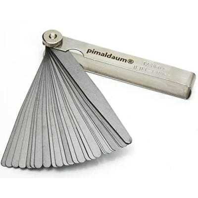 Afbeelding van PIMALDAUM® Dikte meter volgens DIN 2275 van mangaanstaal voor het eenvoudig en nauwkeurig meten testen splijtbreedtes, diktes afstanden/pennen
