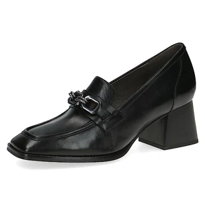 Afbeelding van Caprice Trotteur Klassieke pumps, Dames, Maat: 36, Black nappa Leer