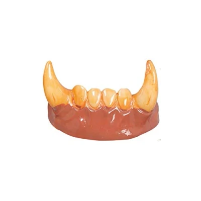 Afbeelding van Halloween Horror weerwolf gebit/neptanden verkleed accessoire voor volwassenen