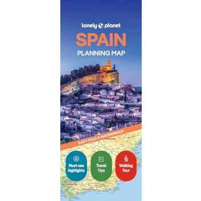 Afbeelding van Lonely Planet Spain Planning Map