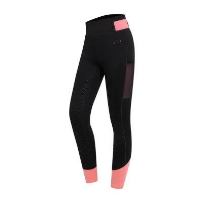Image de Waldhausen Legging d&#039;Équitation Noemi Noir/Flamingo 176