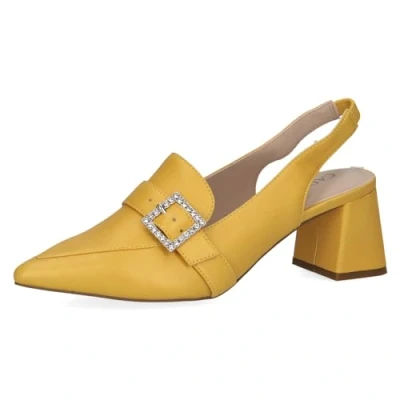 Afbeelding van Caprice Dames 9 29604 42 Damespumps, Perlato Geel