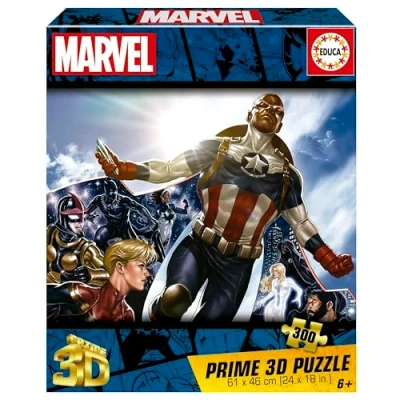 Afbeelding van Puzzel Educa Marvel 3D
