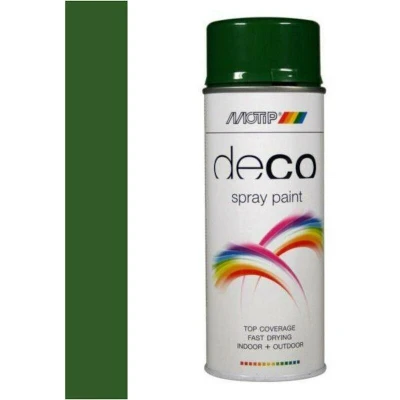 Image de Motip Deco Laque En Spray Brillant 0,4l Vert Feuillage