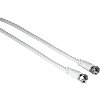 Afbeelding van Hama Verb.Kabel 2X F Plug Wit 3M Ve=25