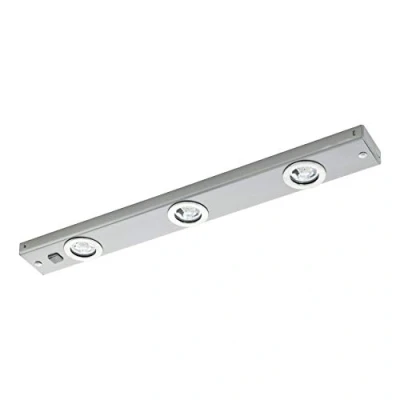 Afbeelding van EGLO Kob LED Onderbouwarmatuur 60 cm 3 Lichts Nikkel Mat
