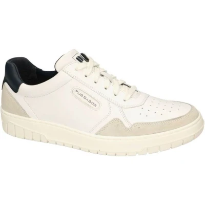 Afbeelding van Gabor Sneakers laag, Heren, Maat: 43, Whiteoffwhitedenim Schoenen