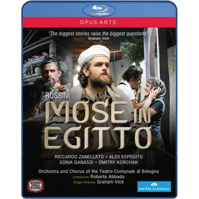 Afbeelding van Orchestra And Chorus Of The Teatro Comunale Di Bologna, Roberto Abbado Rossini: Mosè In Egitto (Blu ray)