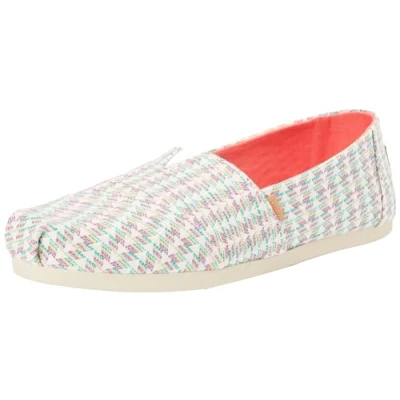 Afbeelding van TOMS Alpargata Cloudbound platte mocassins voor dames, Meerdere geweven driehoeken