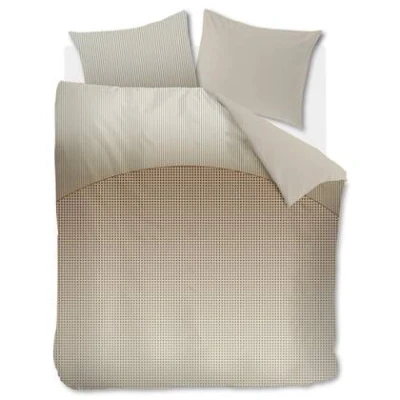 Afbeelding van Beddinghouse Dutch Design Nobel dekbedovertrek Lits Jumeaux XL 260x200/220 Zand