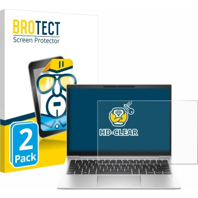 Afbeelding van BROTECT Screenprotector voor HP EliteBook 830 G11 Folie Beschermfolie transparant (2 Stuks)