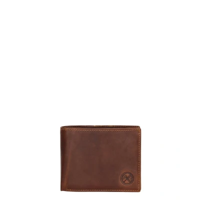 Afbeelding van Hide &amp; Stitches Japura Portemonnee Cognac 100% Leer