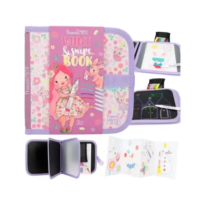 Afbeelding van TOPModel Paint &amp; Swipe Boek Princess Mimi