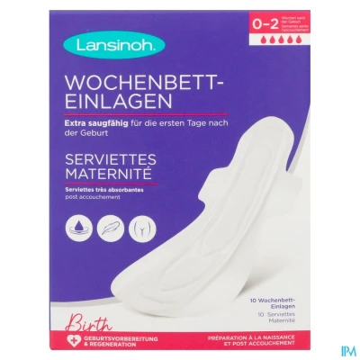 Image de Lansinoh Serviettes Post Accouchement 0 A 2 Sem.10